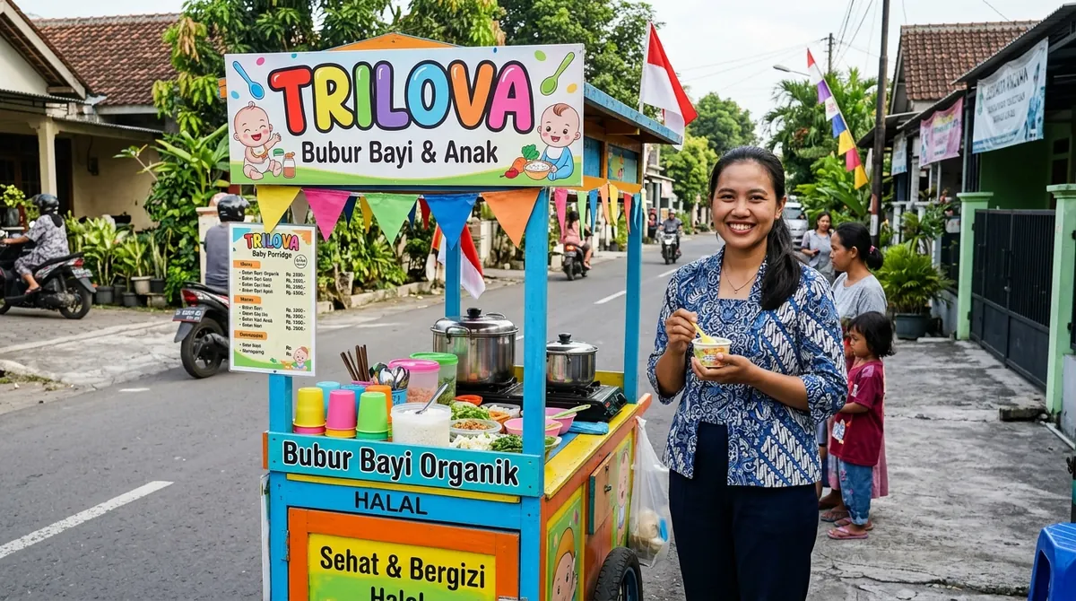 Cara Gabung Franchise Makanan Bayi Modal 1 Jutaan Siap Jualan