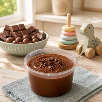 Silky Pudding Cokelat